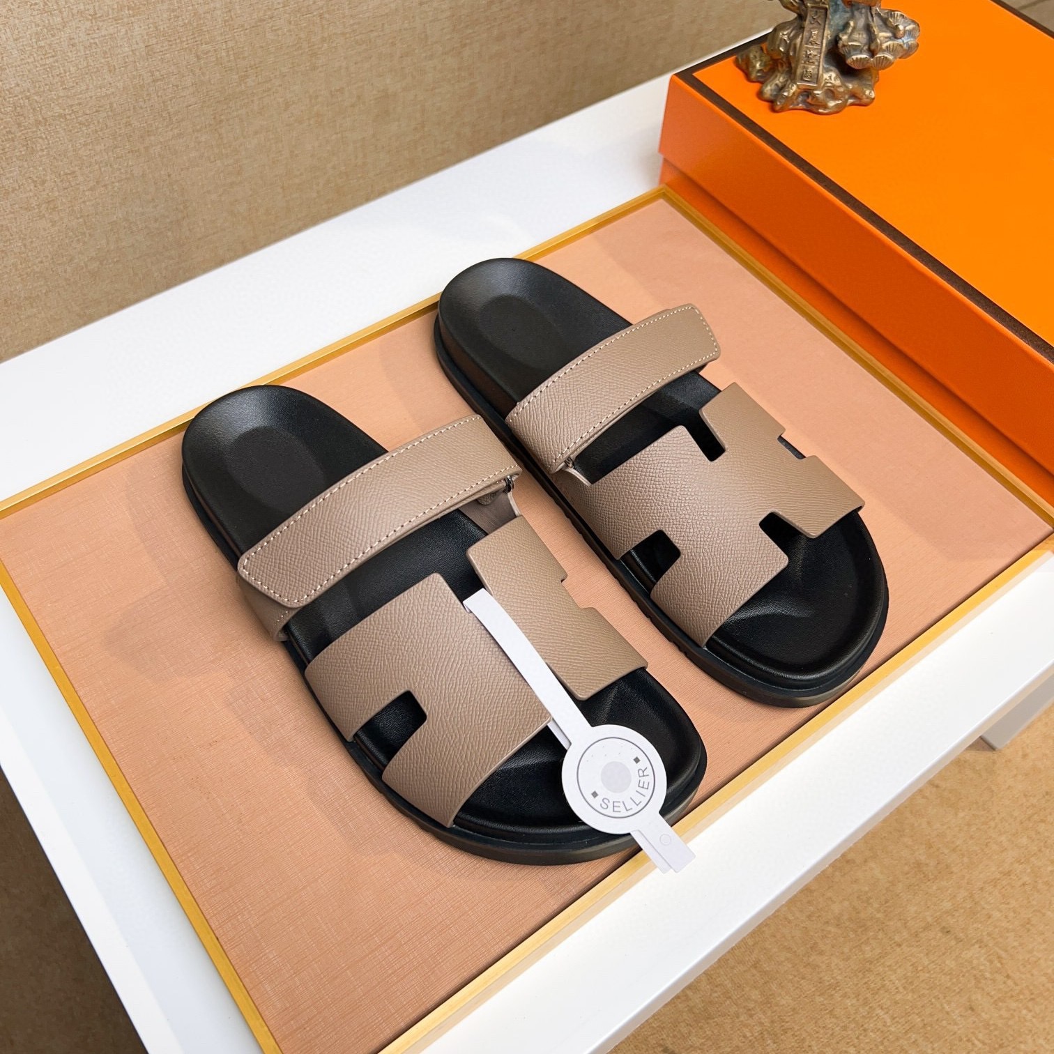 Sandales en Cuir Naturel avec Bride Ajustable - Design H – Image 19